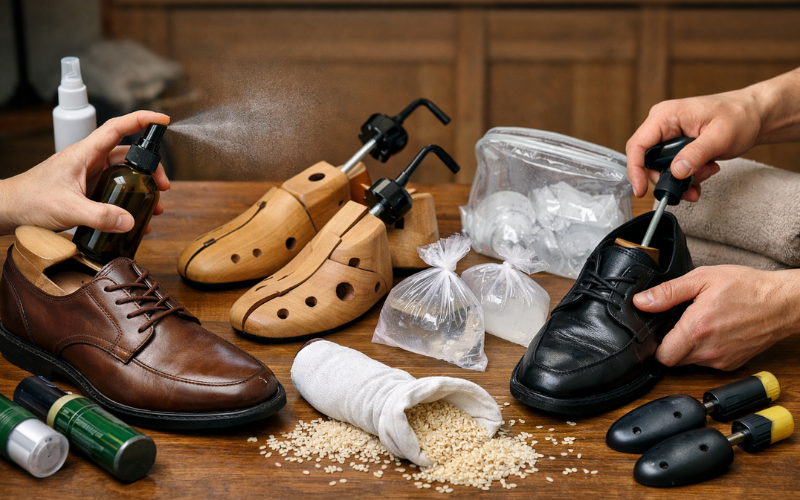 How to Stretch Leather Shoes