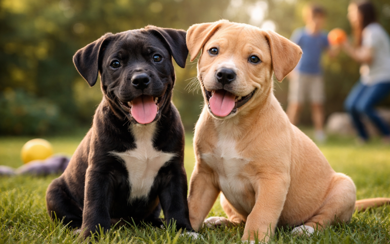 Pitbull Puppies Mixed With Lab