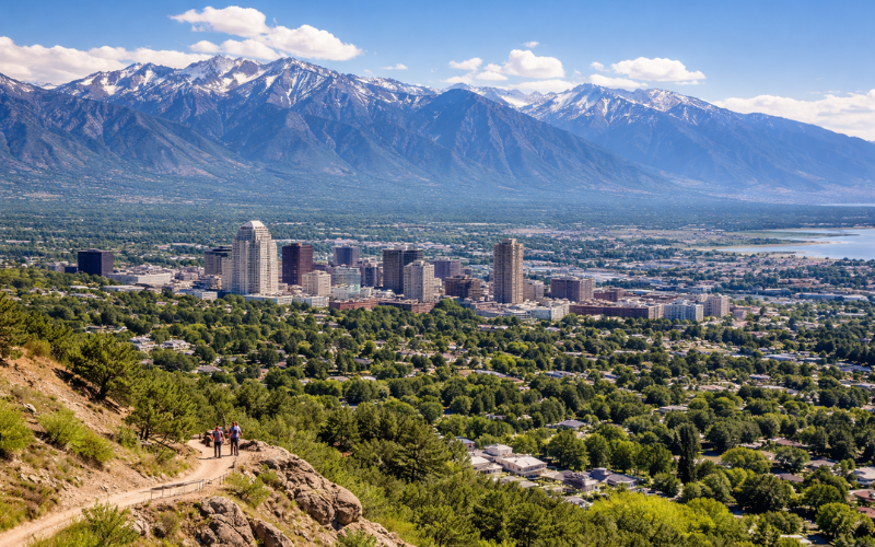 salt lake city elevation