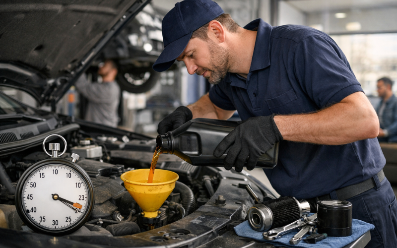 How Long Does an Oil Change Take
